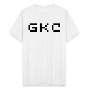 GKC Men’s Moisture Wicking Performance T-Shirt - white