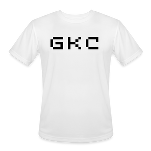 GKC Men’s Moisture Wicking Performance T-Shirt - white