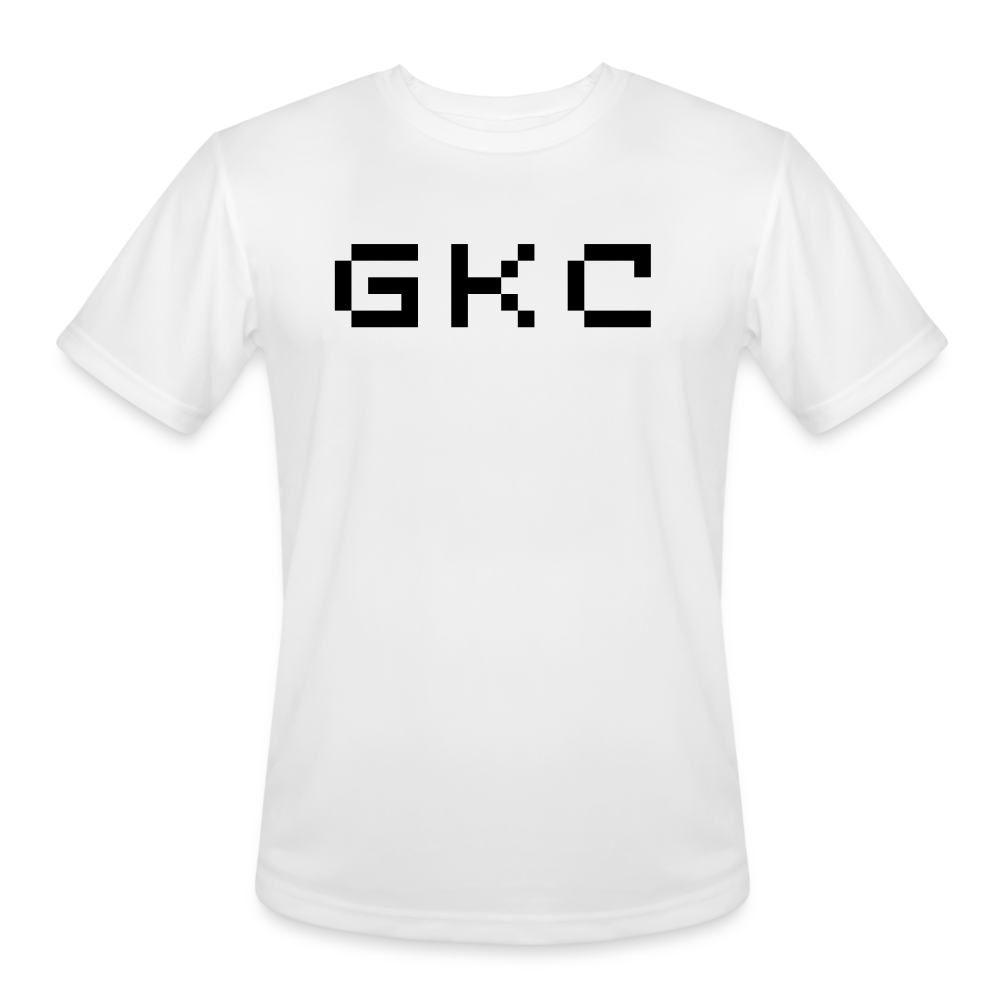 GKC Men’s Moisture Wicking Performance T-Shirt - white