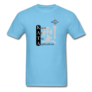 Kata Know All The Applications - T-Shirt - aquatic blue