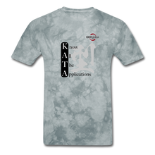 Kata Know All The Applications - T-Shirt - grey tie dye