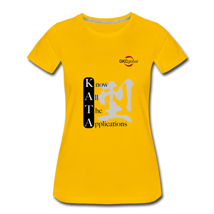 Women's Kata Know All The Applications - sun yellow