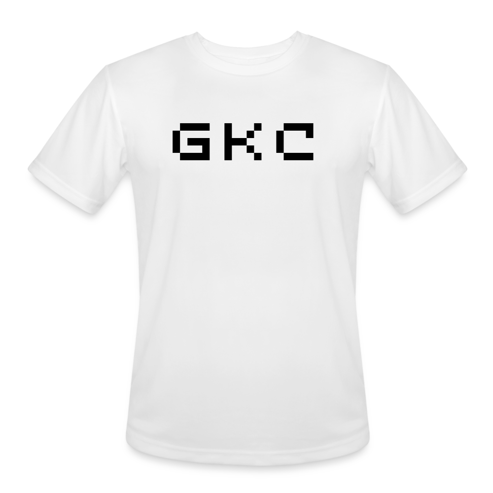 GKC Men’s Moisture Wicking Performance T-Shirt - white